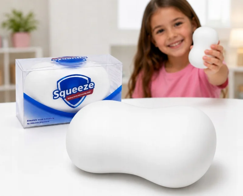 GNIOTEK ANTYSTRESOWY VIRAL SQUISHY Sensoryczny Relaks XXL 6,5 cm MYDEŁKO