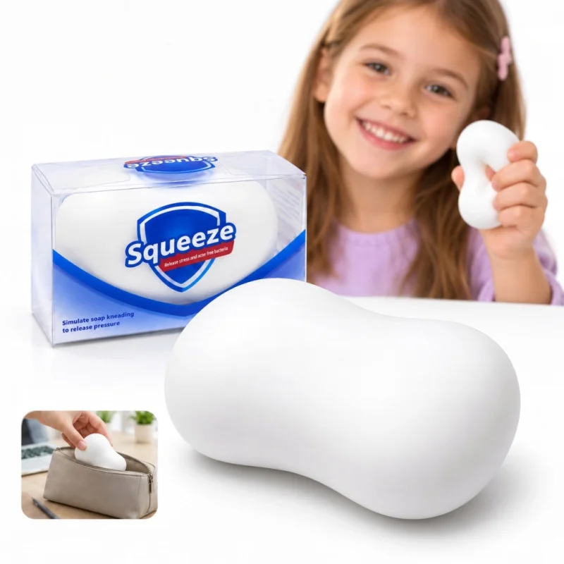 GNIOTEK ANTYSTRESOWY VIRAL SQUISHY Sensoryczny Relaks XXL 6,5 cm MYDEŁKO