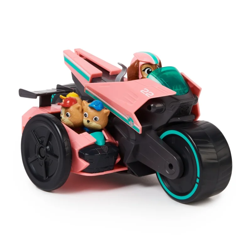 PSI PATROL LIBERTY POJAZD MOTOCYKL JUNIOR PATROLLER + 3 POMS KOTKI FIGURKI
