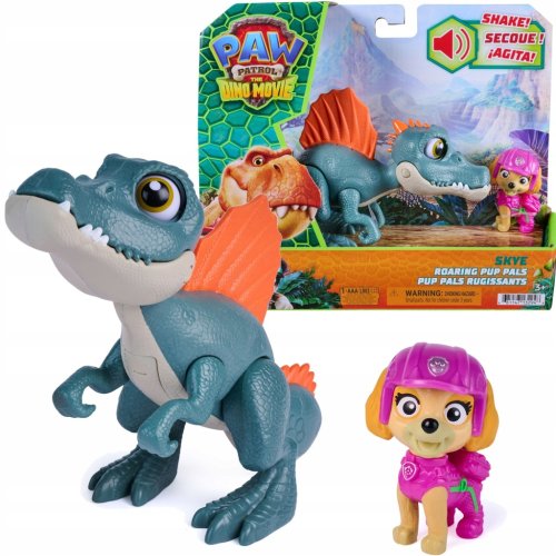PSI PATROL DINO FILM DINOZAUR INTERAKTYWNY SPINOZAUR + SKYE FIGURKA 12,5 CM