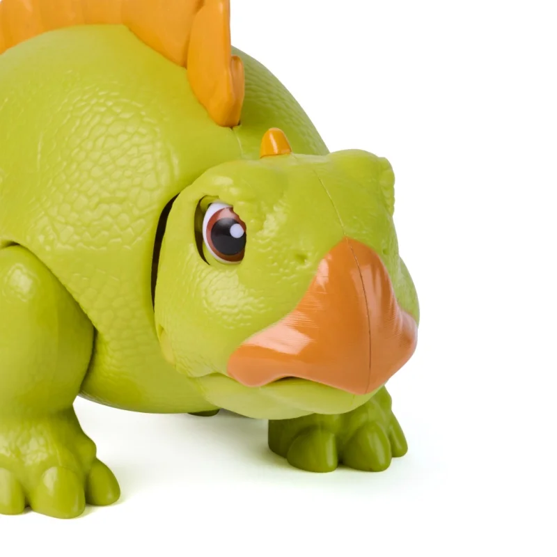 PSI PATROL DINO FILM DINOZAUR INTERAKTYWNY STEGOZAUR + CHASE FIGURKA 10 CM