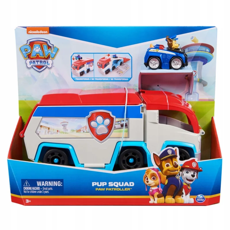PSI PATROL PATROLOWIEC PATROLLER FIGURKA CHASE W RADIOWOZIE PUP SQUAD 26 cm