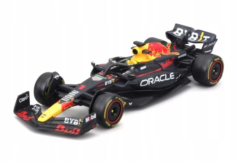 BBURAGO POJAZD RED BULL RB19 MAX VERSTAPPEN SKALA 1:43 BOLID F1 AUTO 14 cm