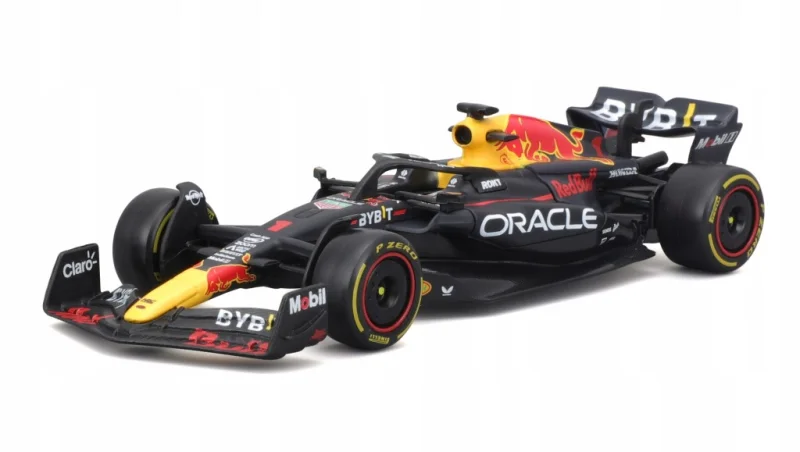 BBURAGO POJAZD RED BULL RB19 MAX VERSTAPPEN SKALA 1:43 BOLID F1 AUTO 14 cm