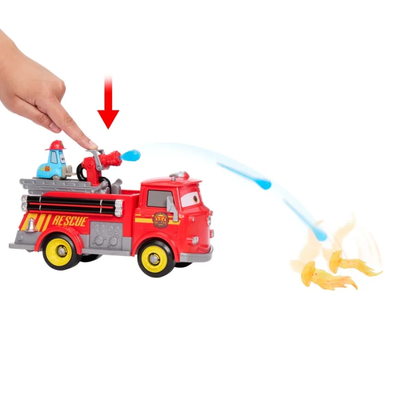 CARS Samochód Straż Pożarna Wóz Strażacki Cars Gasi Pożar Disney AUTA Edek