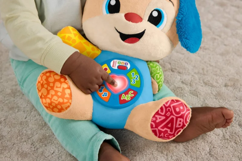Fisher Price DUŻY SZCZENIACZEK UCZNIACZEK INTERAKTYWNY PLUSZAK j ANGIELSKI