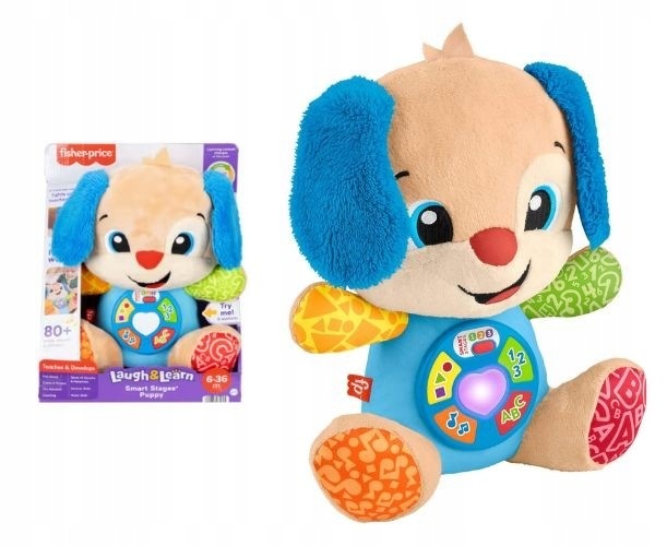 Fisher Price DUŻY SZCZENIACZEK UCZNIACZEK INTERAKTYWNY PLUSZAK j ANGIELSKI