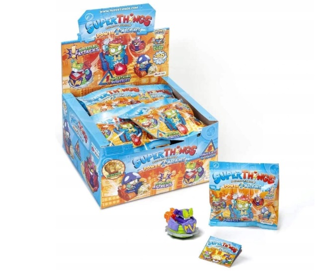 SUPER ZINGS Super THINGS seria 7 Power Machines POJAZD POWERJET + FIGURKA