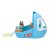 SAMOLOT Bluey 3w1 Transformujący w ŁÓDŹ BINGO DUŻY Zestaw 19el FIGURKI 40cm