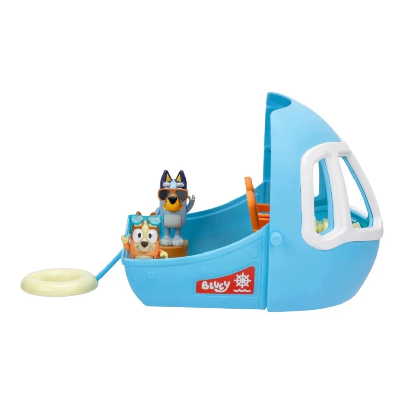 SAMOLOT Bluey 3w1 Transformujący w ŁÓDŹ BINGO DUŻY Zestaw 19el FIGURKI 40cm