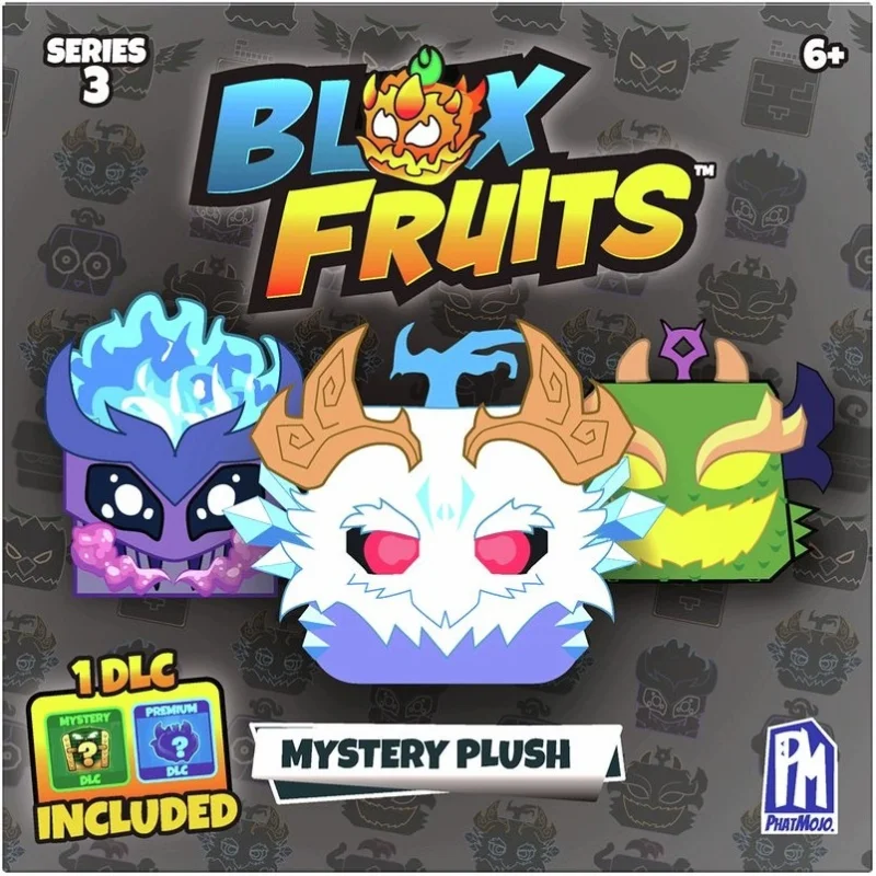 MASKOTKA ROBLOX NIESPODZIANKA PLUSZAK BLOX FRUITS SURPRISE 10 CM + KOD DLC
