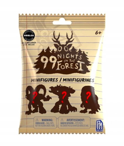 ROBLOX 99 NOCY W LESIE FIGURKA SASZETKA NIESPODZIANKA ORYGINALNA + KOD DLC