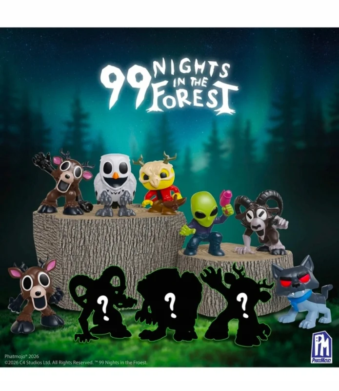 ROBLOX 99 NOCY W LESIE FIGURKA SASZETKA NIESPODZIANKA ORYGINALNA + KOD DLC
