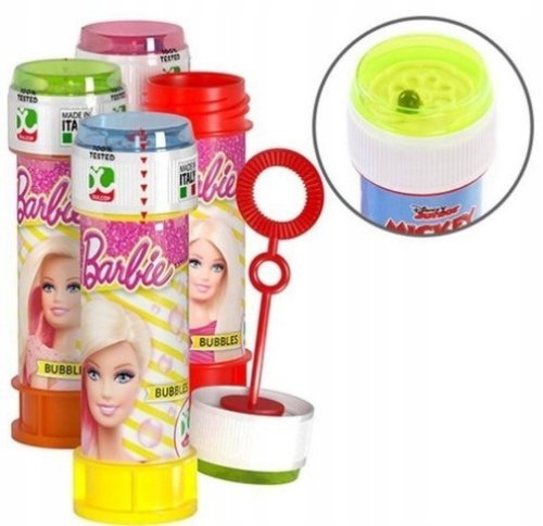BAŃKI MYDLANE BARBIE 60 ml 11 cm x 4 cm + GRA LABIRYNT