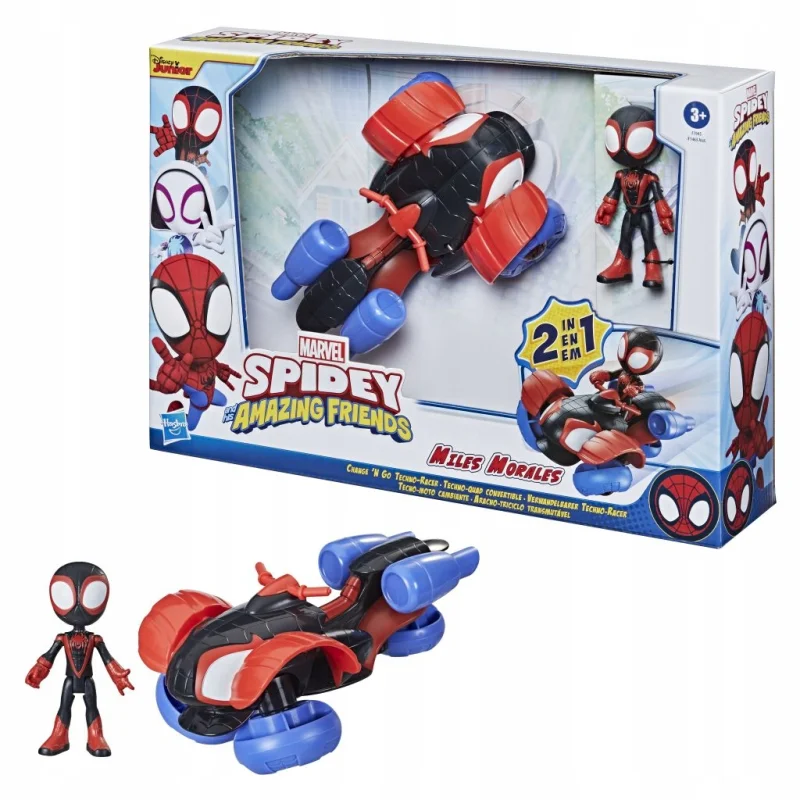 SPIDEY I SUPER KUMPLE MILES MORALES SPIDER MAN AMAZING FRIENDS