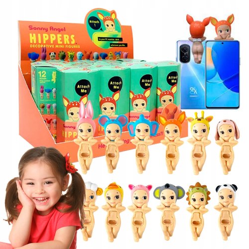 SONNY ANGEL NA TELEFON SONNY ANGEL MINI LALECZKA HIPPERS 1 szt. ZWIERZĘTA