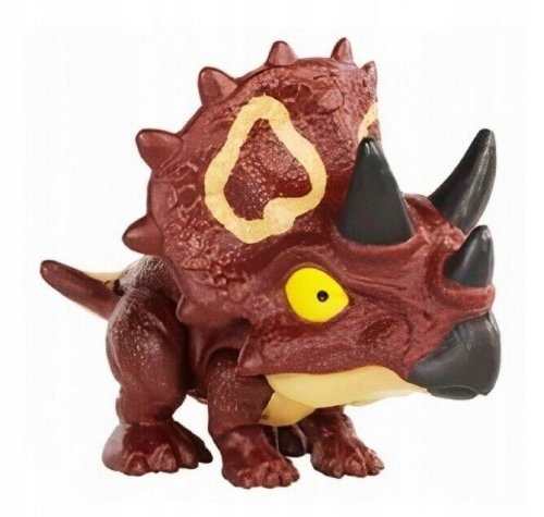 JURASSIC WORLD SNAP SQUAD DINO FIGURKA TRICERATOPS