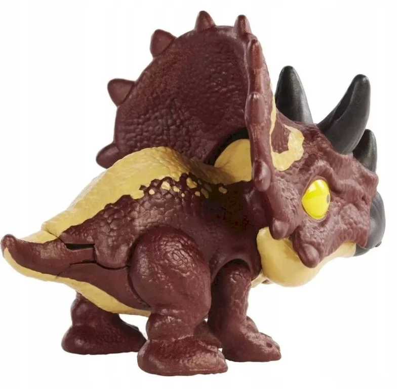 JURASSIC WORLD SNAP SQUAD DINO FIGURKA TRICERATOPS