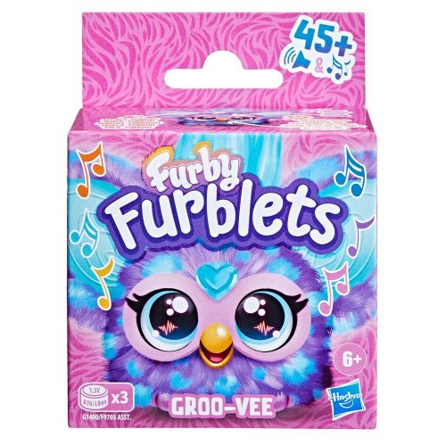 FURBY FURBLETS INTERAKTYWNA MASKOTKA FURBIŚ 45 REAKCJI GRO-VEE
