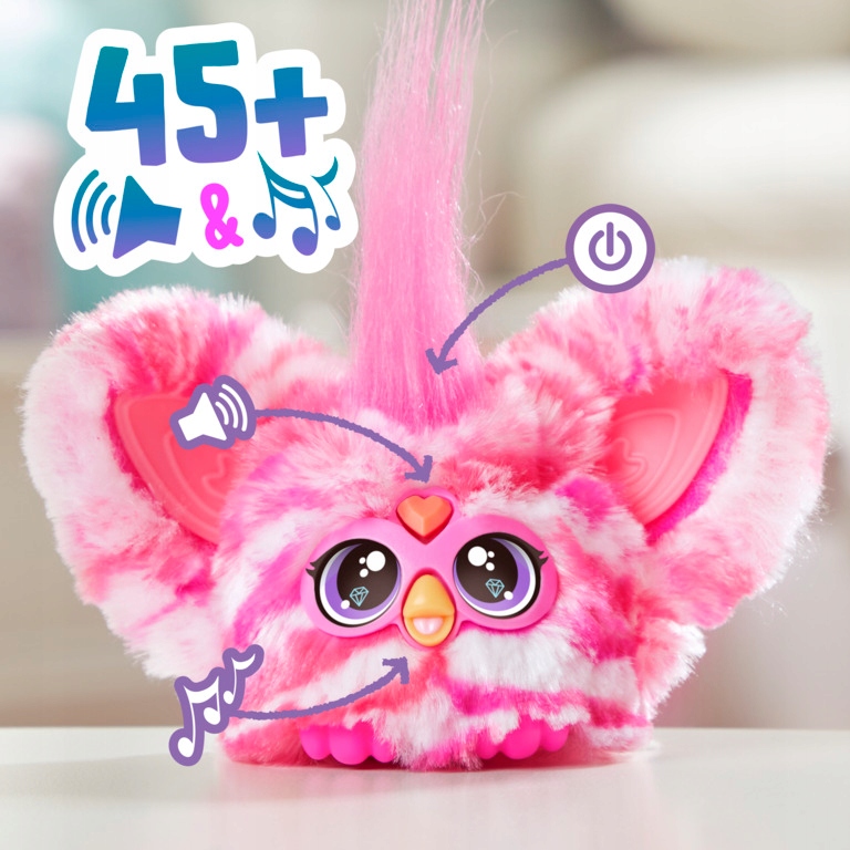 FURBY FURBLETS INTERAKTYWNA MASKOTKA FURBIŚ 45 REAKCJI BUB-LEE