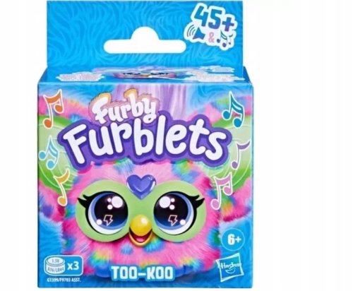 INTERAKTYWNE ZWIERZĄTKO HASBRO FURBY FURBLETS 45+ REAKCJI TOO-KOO