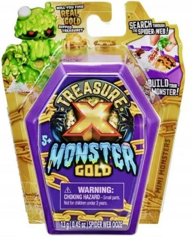 FIGURKA TREASURE X MONSTER GOLD NIESPODZIANKA SURPRISE TRUMNA
