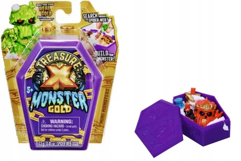 FIGURKA TREASURE X MONSTER GOLD NIESPODZIANKA SURPRISE TRUMNA