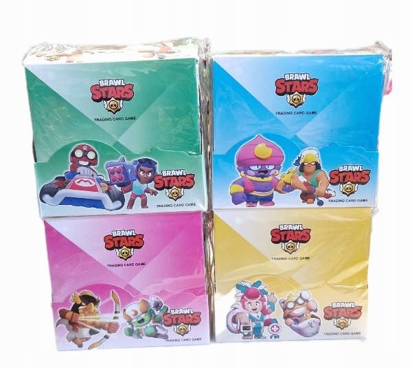 BRAWL STARS KARTY KOLEKCJONERSKIE 36 SASZETEK SUPER DUŻY ZESTAW 360 SZT.
