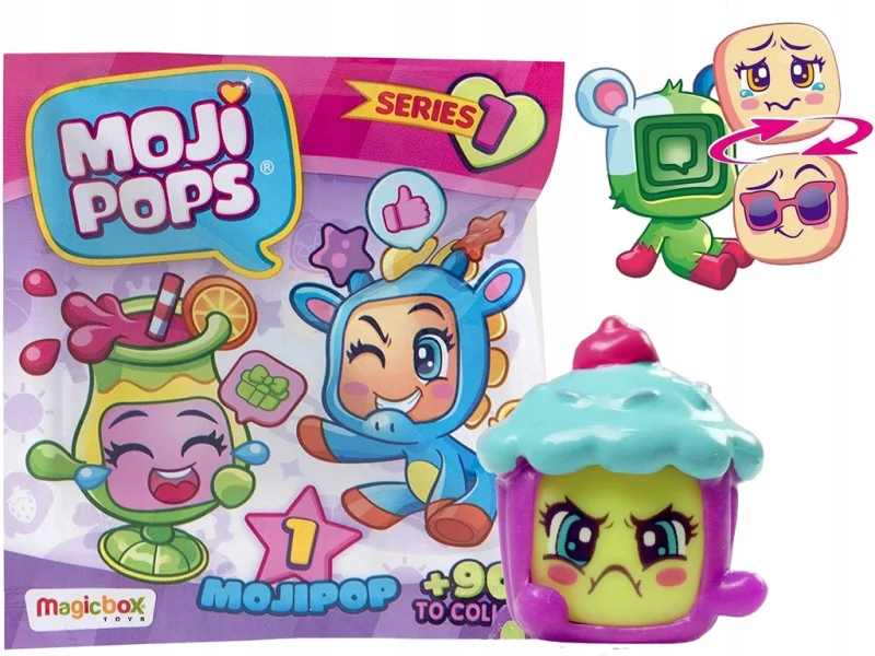 MOJIPOPS Moji Pops figurka w saszetce seria 1 Minki Saszetka Magic box s.1