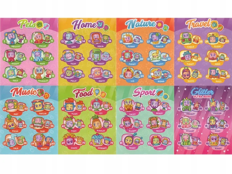 MOJIPOPS Moji Pops figurka w saszetce seria 1 Minki Saszetka Magic box s.1