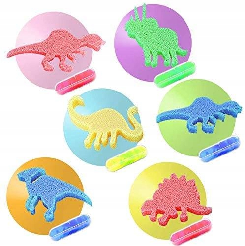 MAGICZNE KAPSUŁKI ROSNĄCE W WODZIE DINOZAURY WYKLUWAJĄCE SIĘ KAPSUŁY
