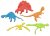MAGICZNE KAPSUŁKI ROSNĄCE W WODZIE DINOZAURY WYKLUWAJĄCE SIĘ KAPSUŁY