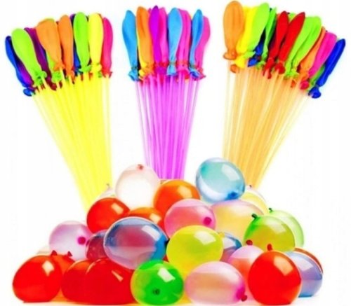 BALONY NA WODĘ BOMBY WODNE 111 SZTUK AUTOMAT KOLOROWE