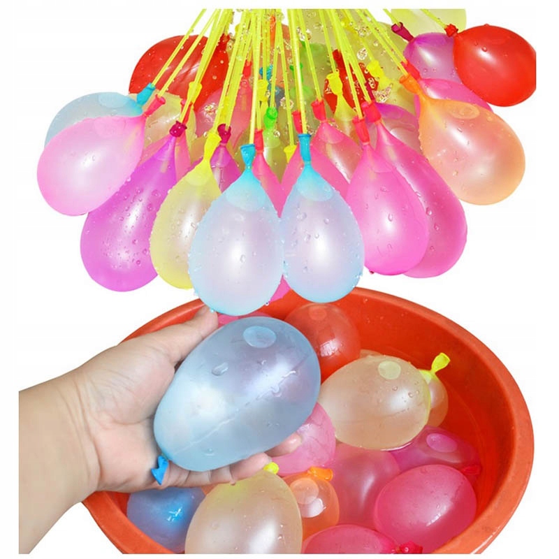 BALONY NA WODĘ BOMBY WODNE 111 SZTUK AUTOMAT KOLOROWE