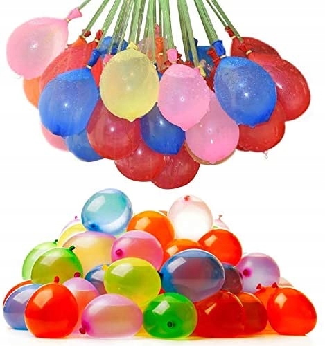 BALONY NA WODĘ BOMBY WODNE 111 SZTUK AUTOMAT KOLOROWE