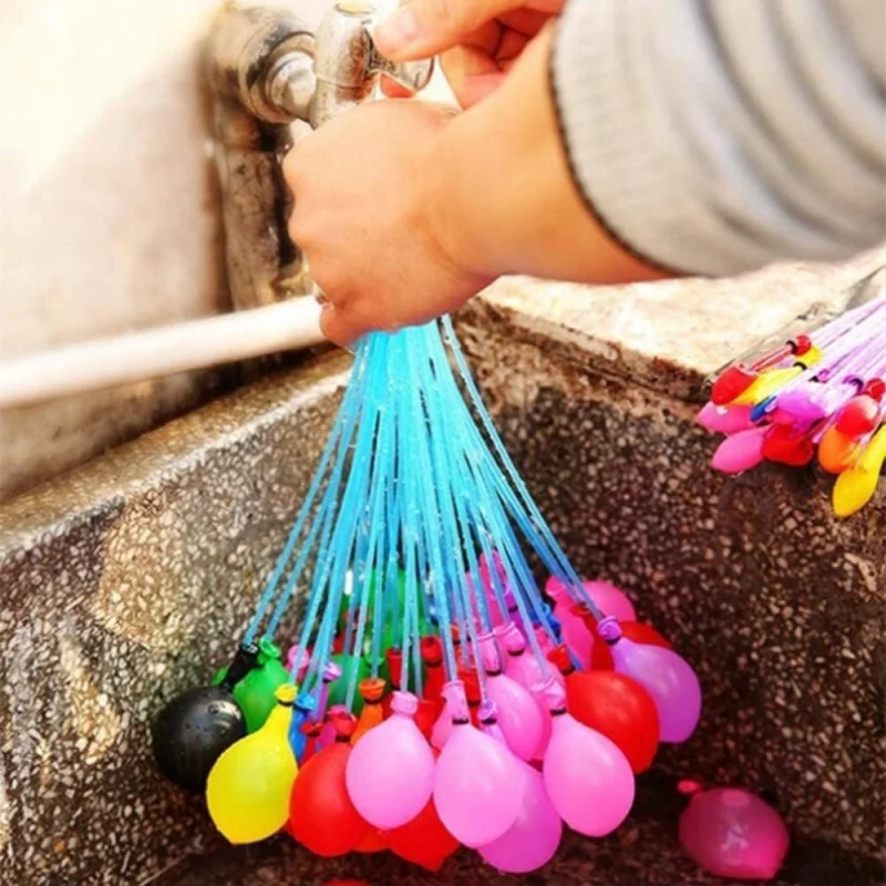 BALONY NA WODĘ BOMBY WODNE 111 SZTUK AUTOMAT KOLOROWE