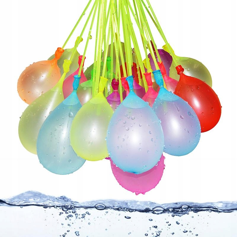 BALONY NA WODĘ BOMBY WODNE 111 SZTUK AUTOMAT KOLOROWE