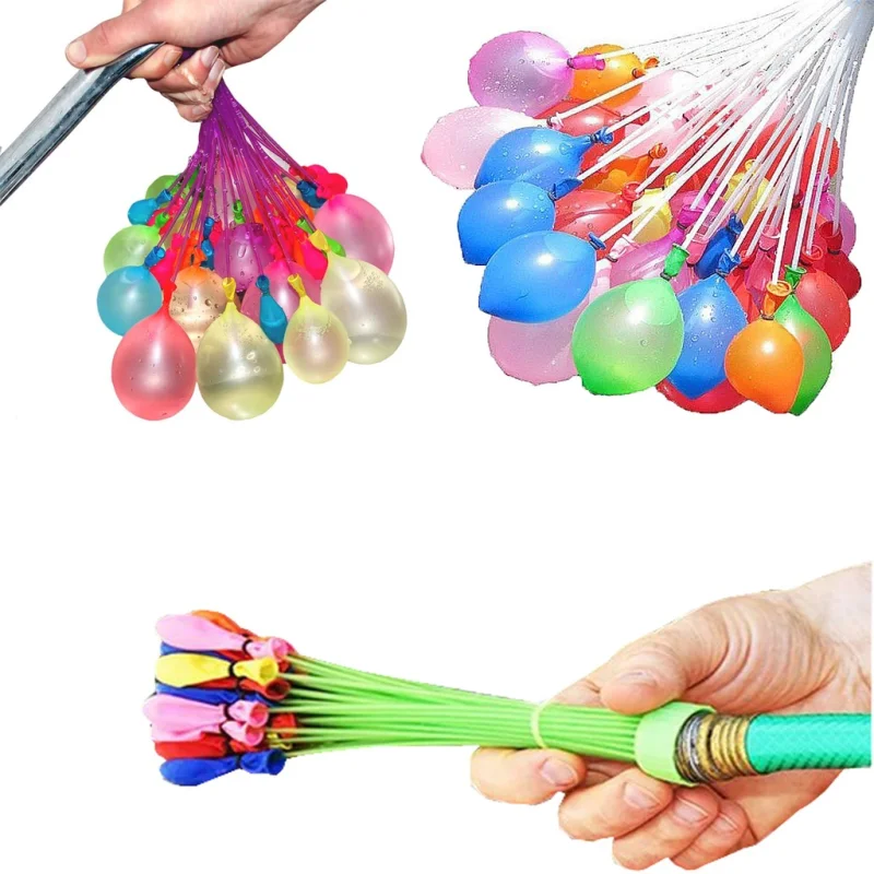 BALONY NA WODĘ BOMBY WODNE 111 SZTUK AUTOMAT KOLOROWE