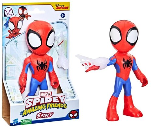 SPIDER MAN SPIDEY I PRZYJACIELE AMAZING FRIENDS DUŻA RUCHOMA FIGURKA 23 CM