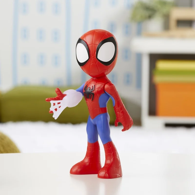 SPIDER MAN SPIDEY I PRZYJACIELE AMAZING FRIENDS DUŻA RUCHOMA FIGURKA 23 CM