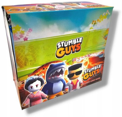 STUMBLE GUYS KARTY KOLEKCJONERSKIE 288 szt DUŻY ZESTAW 36 SASZETEK BOX XXL