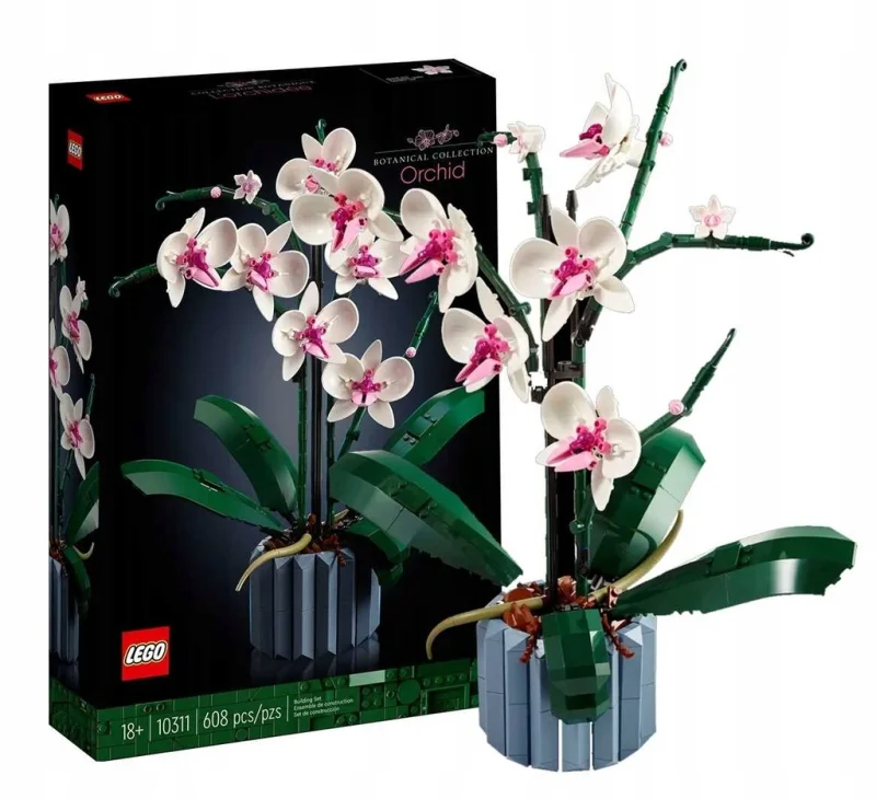 LEGO ICONS 10311 CREATOR ORCHIDEA STORCZYK KWIATY KLOCKI BOTANICAL