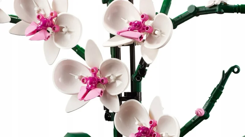 LEGO ICONS 10311 CREATOR ORCHIDEA STORCZYK KWIATY KLOCKI BOTANICAL