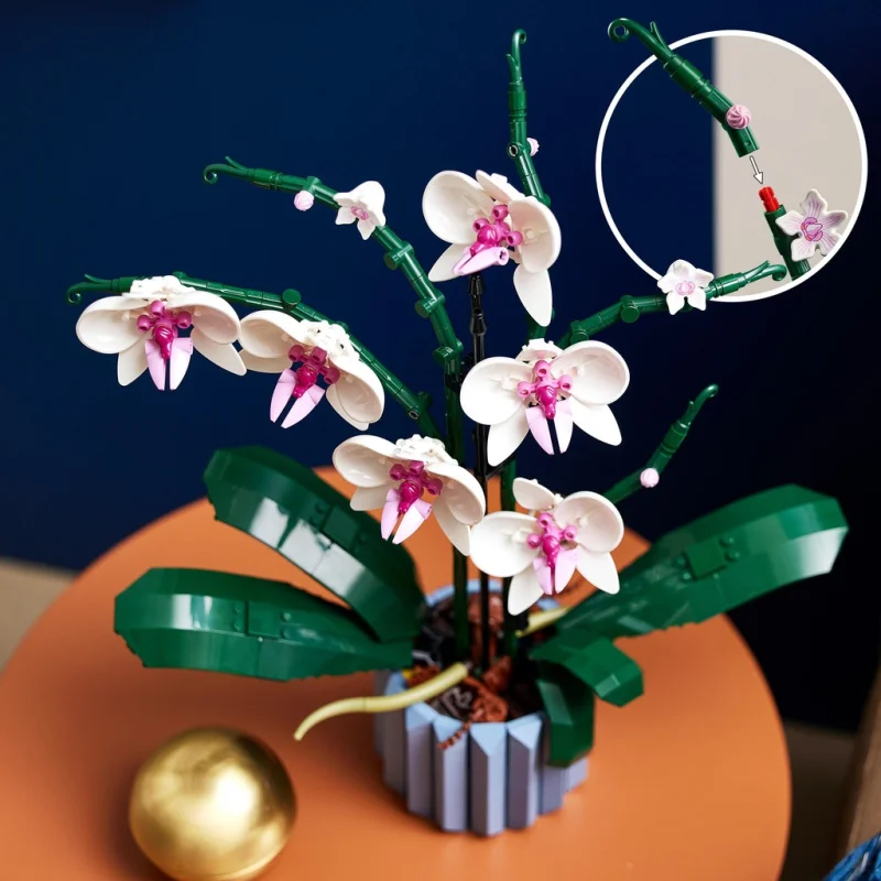 LEGO ICONS 10311 CREATOR ORCHIDEA STORCZYK KWIATY KLOCKI BOTANICAL