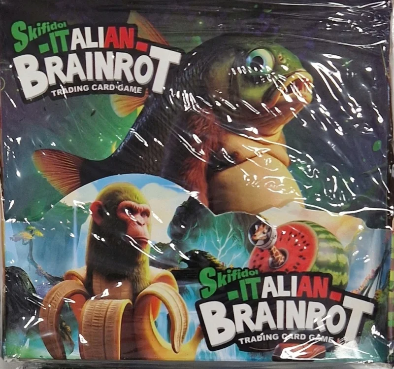 KARTY BRAINROT ZESTAW KART ITALIAN BRAJNROD THUNG Tralero DUŻY BOX 288 KART