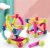 DUŻE KLOCKI MAGNETYCZNE magnetic 64 elementy układanka magnetyczna PUZZLE