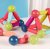 DUŻE KLOCKI MAGNETYCZNE magnetic 64 elementy układanka magnetyczna PUZZLE