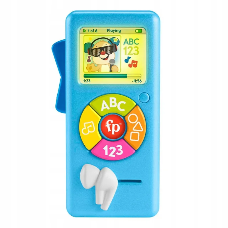 Fisher-Price Odtwarzacz muzyczny dla DZIECI UCZ SIĘ EDUKACYJNY MÓWI HRC30