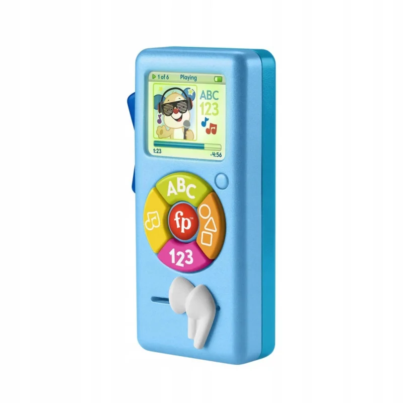 Fisher-Price Odtwarzacz muzyczny dla DZIECI UCZ SIĘ EDUKACYJNY MÓWI HRC30