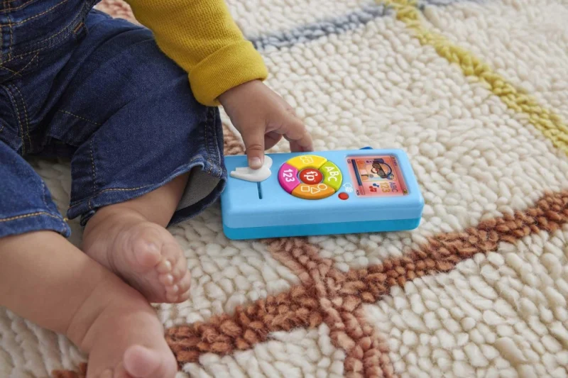 Fisher-Price Odtwarzacz muzyczny dla DZIECI UCZ SIĘ EDUKACYJNY MÓWI HRC30